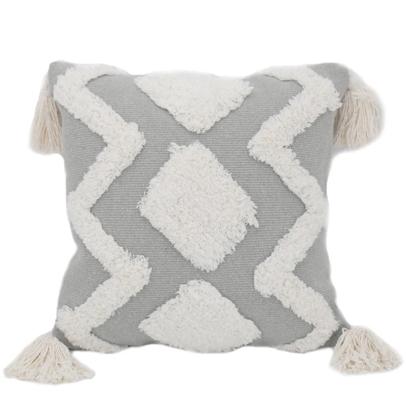 Подушка с вышивкой в скандинавском стиле этническая богемная Марокко подушка