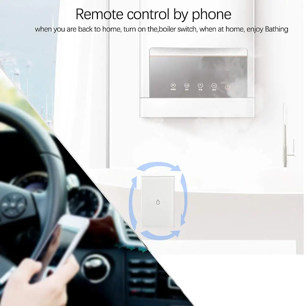 SOPLO Wifi бойлер умный переключатель водонагреватель переключатели голосовой пульт