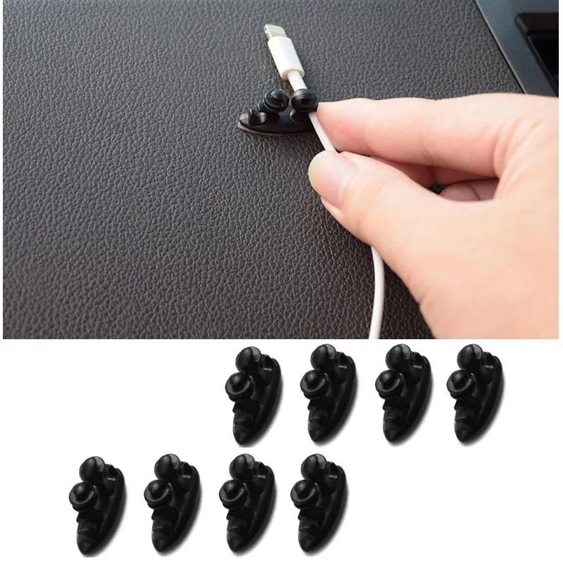 Автомобильные наклейки Автомобильный USB кабель зажимы для провода tesla модель 3 s x