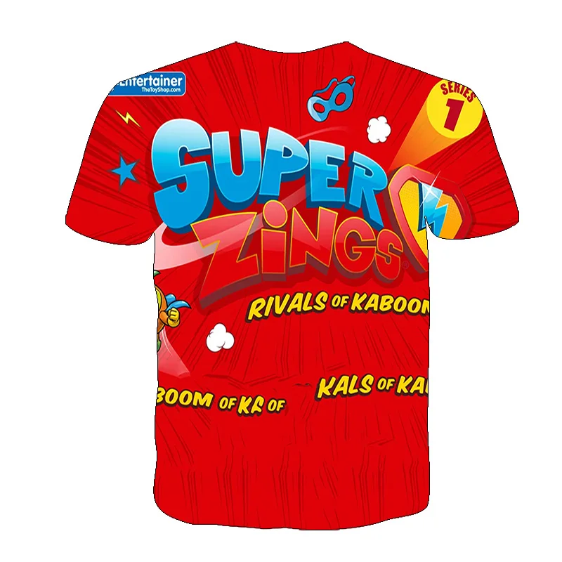 

Kids t-shirts Super Zings T-Shirt for Children's Children Girls Boys Girls T Shirt Kids Cartoon Tops Child Clothing Clothes Tops