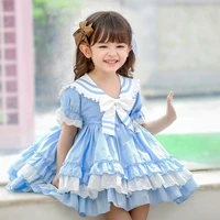 baby girls spanish clothes children lolita princess ball gown for girl birthday baptism party dresses infant fn012
