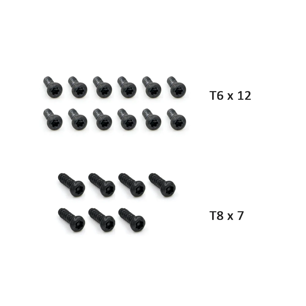 Torx T6 и T8H безопасности отвертка с 19 шт. Запасные Винты для Xbox 360 One ремонта