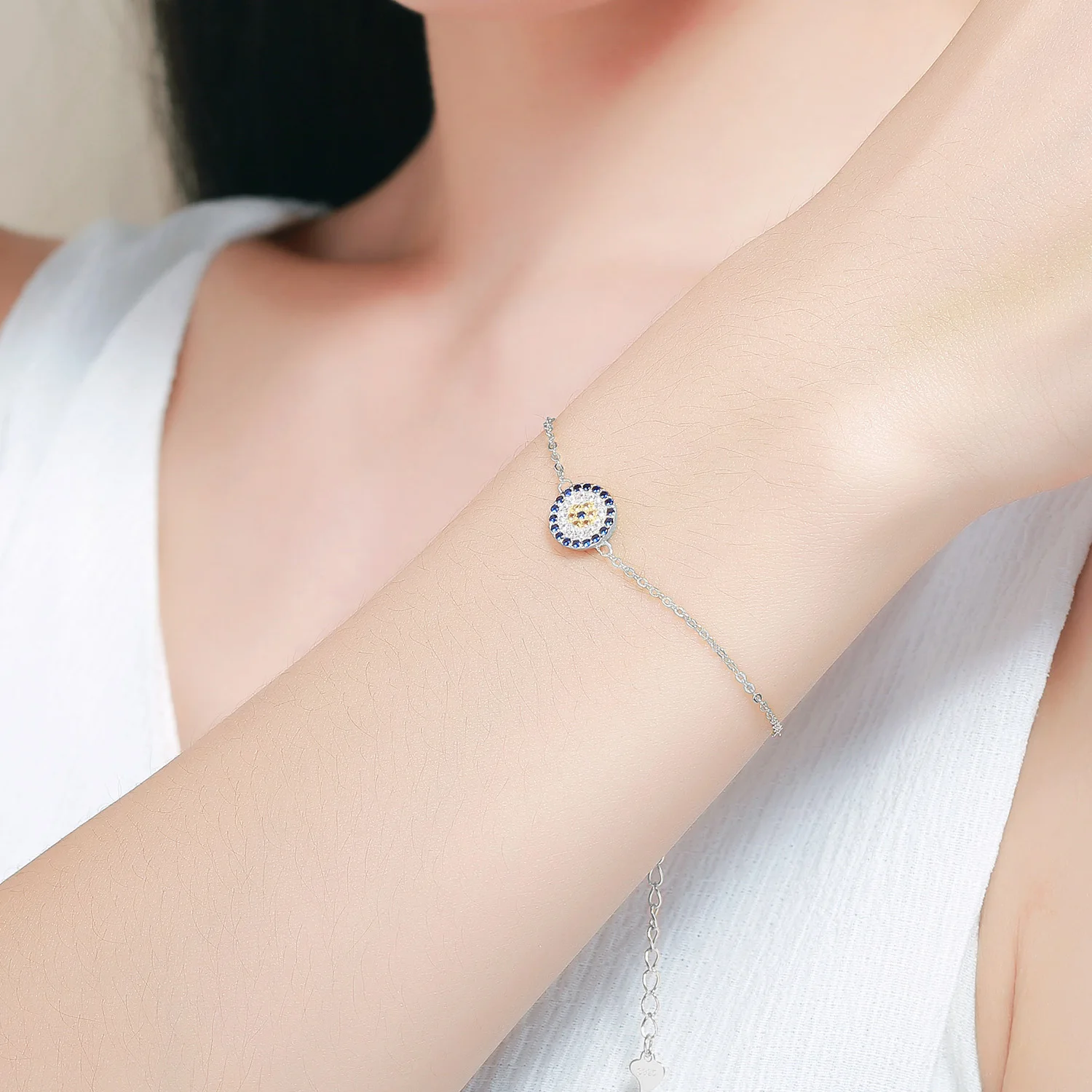 Модные ювелирные изделия TONGZHE из стерлингового серебра 925 пробы браслеты с