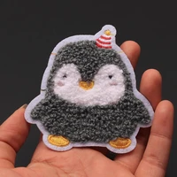 styling furry patch penguin patch hand diy sewing childrens clothes cartoon decoration plus t shirt creative sew on clothes