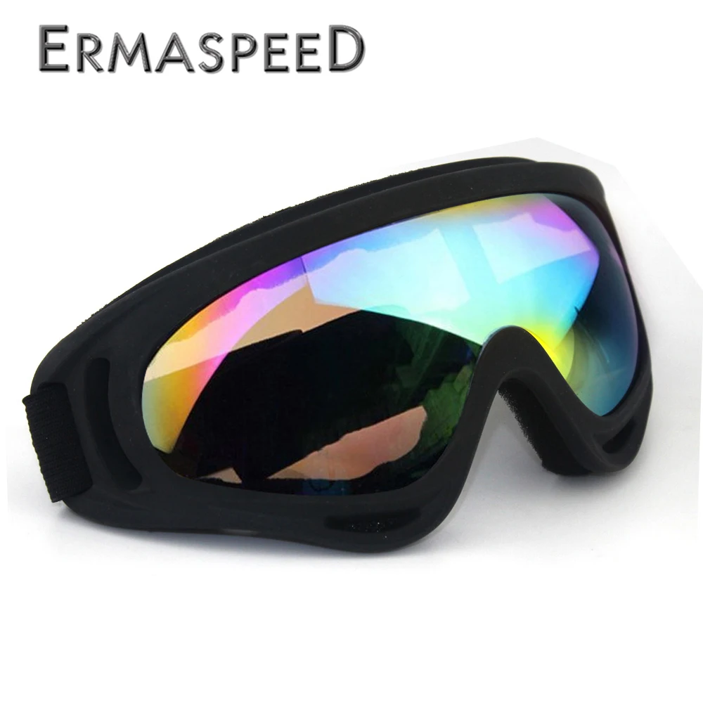 Очки для мотокросса Кафе Racer Dirt Bike UV400 Защитные очки в стиле стимпанк байкерские модные мотоциклетные очки на шлем
