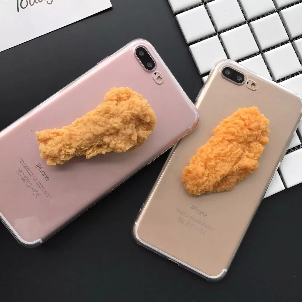 3D смешной моделирования Питание Курица чехол для телефона с принтом &quotдля iPhone 12