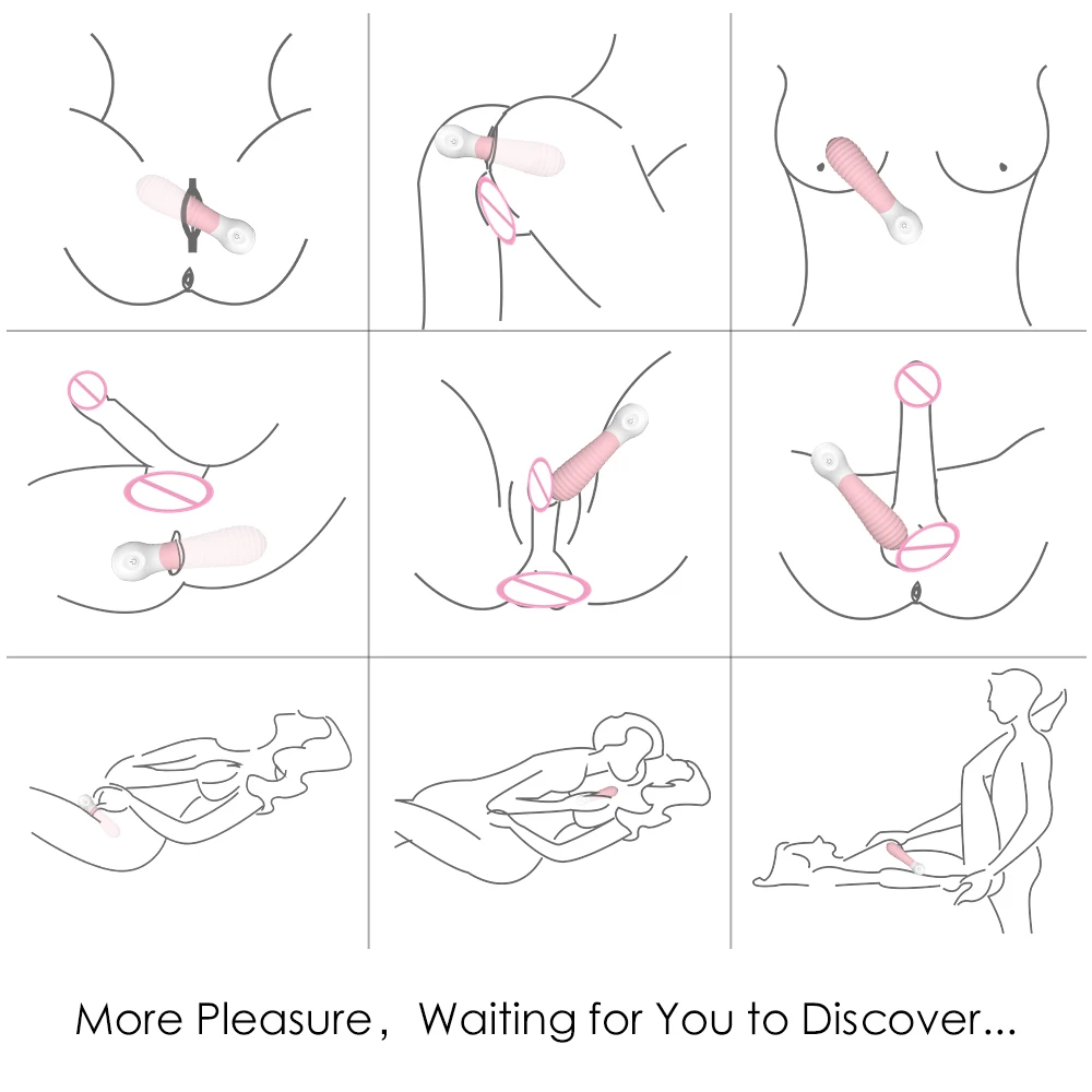 Фаллоимитатор вибратор для клитора Секс игрушки женщин нить массажер G Spot Pussy