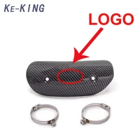 motorcycle exhaust systems pipe protective cover muffler insulation cover for honda xr650r twister 250 xr250 shadow vt750 dax 70