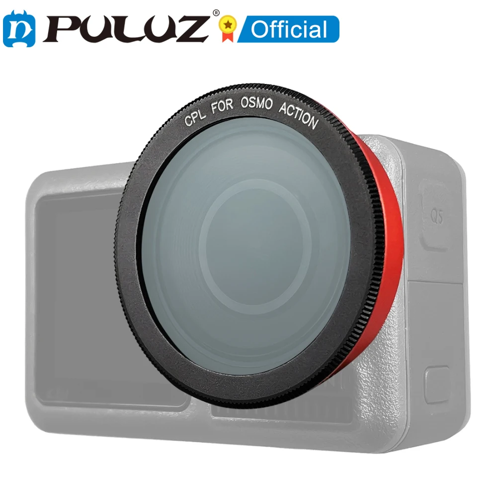 Фильтр объектива PULUZ CPL ND8 ND64 ND16 ND1000 УФ-фильтр для экшн-камеры DJI Osmo крышка фильтра |