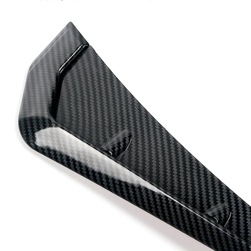 

1 Pair ABS Carbon Fibre Color Side Sticker For Fender Vent Air Wing Cover Trim For Honda For Civic 2016-2018