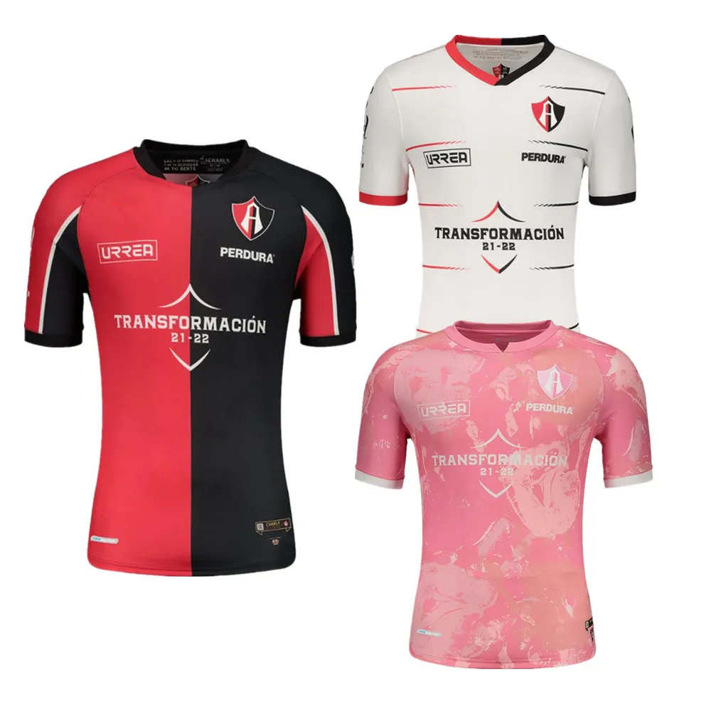Трикотажные изделия Liga MX Atlas FC Home Away, футболка для Дня мертвых 21 22 Camiseta de Futbol Laguna, футбольные майки