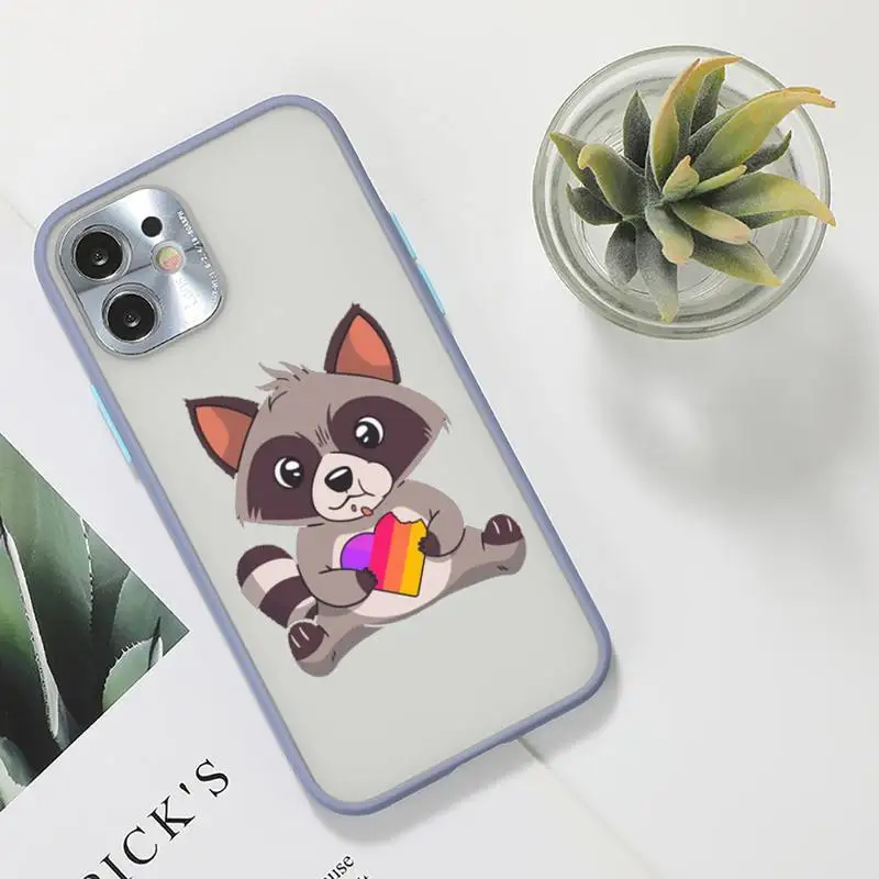 

likee-2 Phone Case For iPhone 12 11 Mini Pro XR XS Max 7 8 Plus X Matte transparent Gray Back Cover