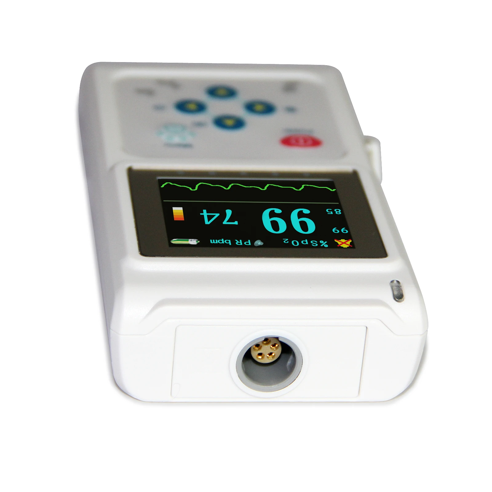 

Veterinary Pulse Oximeter SPO2 Pulse Rate Monitor Tongue / Ear Probe,PC Software CONTEC CMS60D-VET