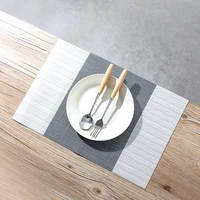 pvc placemat foldable heat insulation table mat pad tablemat anti skid disc bowl pad coaster dining table decor kitchen supplies