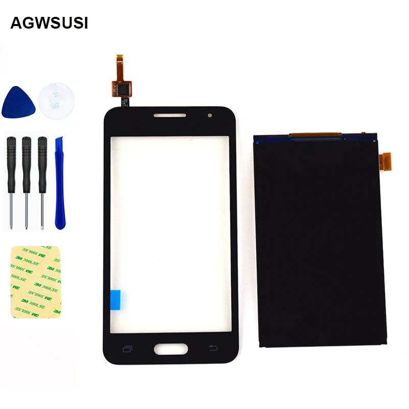 

Для Samsung Core 2 SM-G355H G355M G355H G355, ЖК-экран, модуль дисплея, монитор, сенсорный экран, дигитайзер, сенсорное стекло, замена