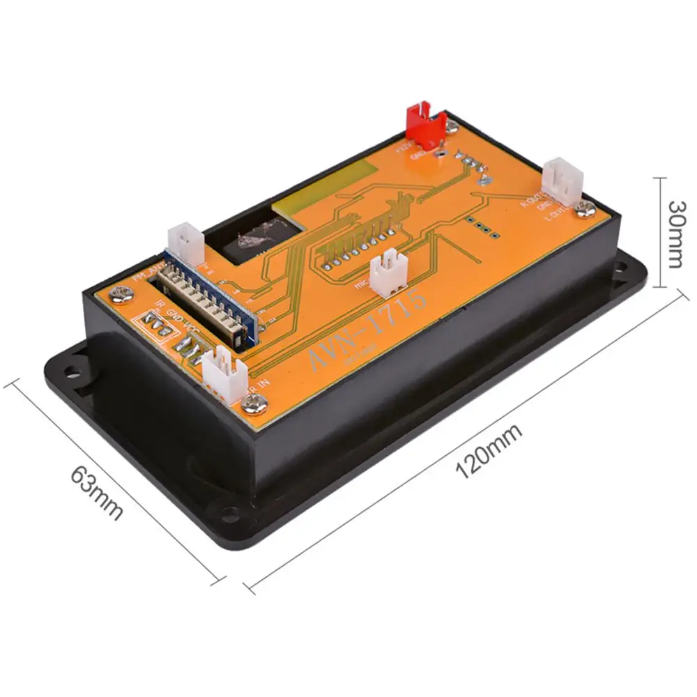 Bluetooth MP3 декодирующая плата модуль светодиодный 12 в USB/SD/MMC wav-декодер Запись MP3 плеер папки коммутационная карта ридер с управлением приложением