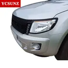 Накладка на передние фары для Ford Ranger 2012, 2013, 2014, T6