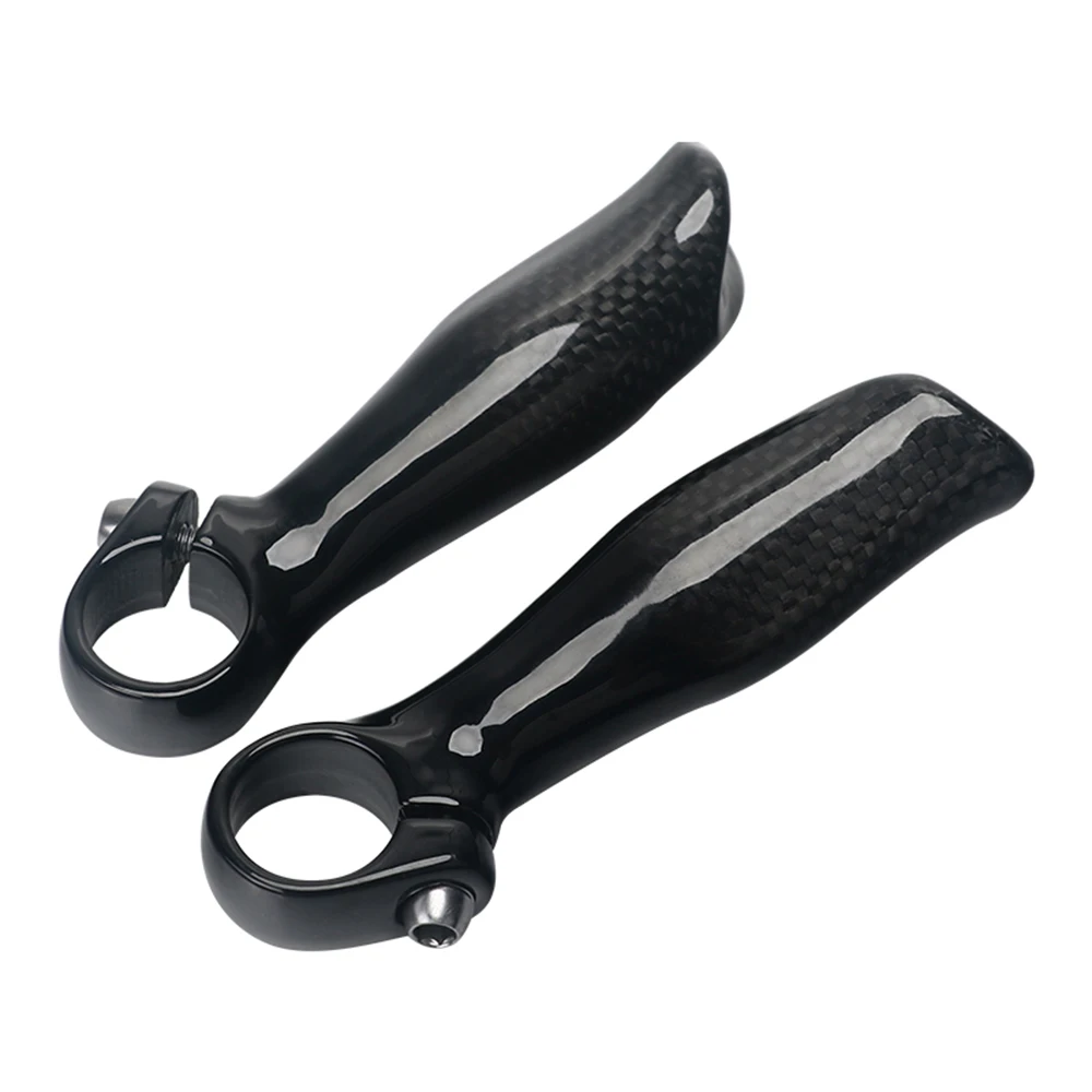 Сверхлегкий глянцевый 3K руль из углеродного волокна для горного велосипеда 22 2 мм