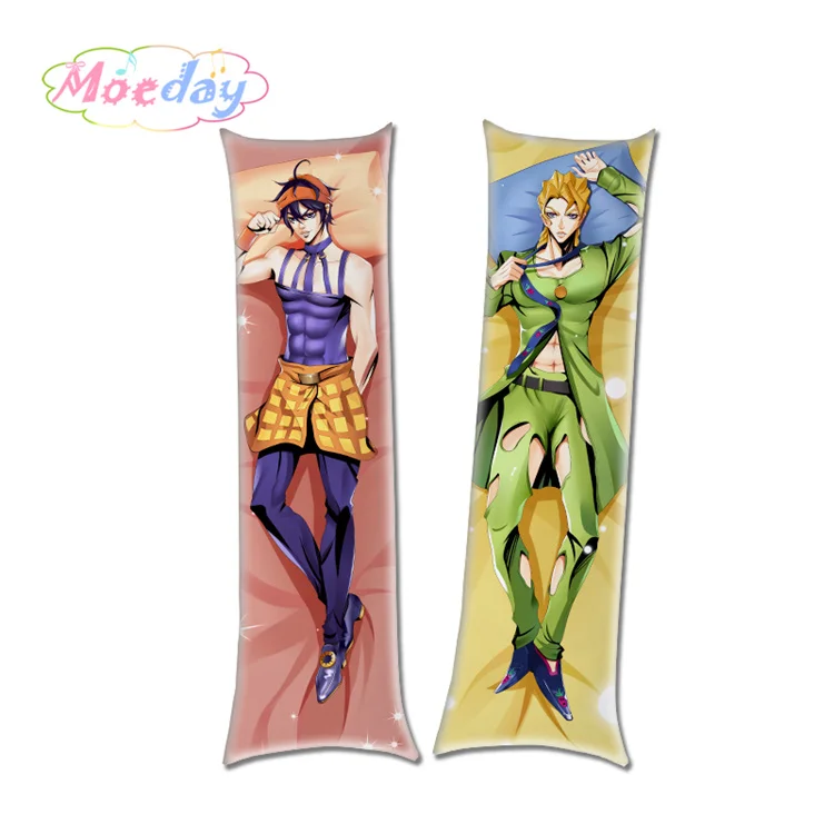 JOJO невероятное приключение Золотой ветер Giorno Bruno Гвидо Narancia Сьерра-Леоне паннакотта JOJO Наволочки - Цвет: Оранжевый