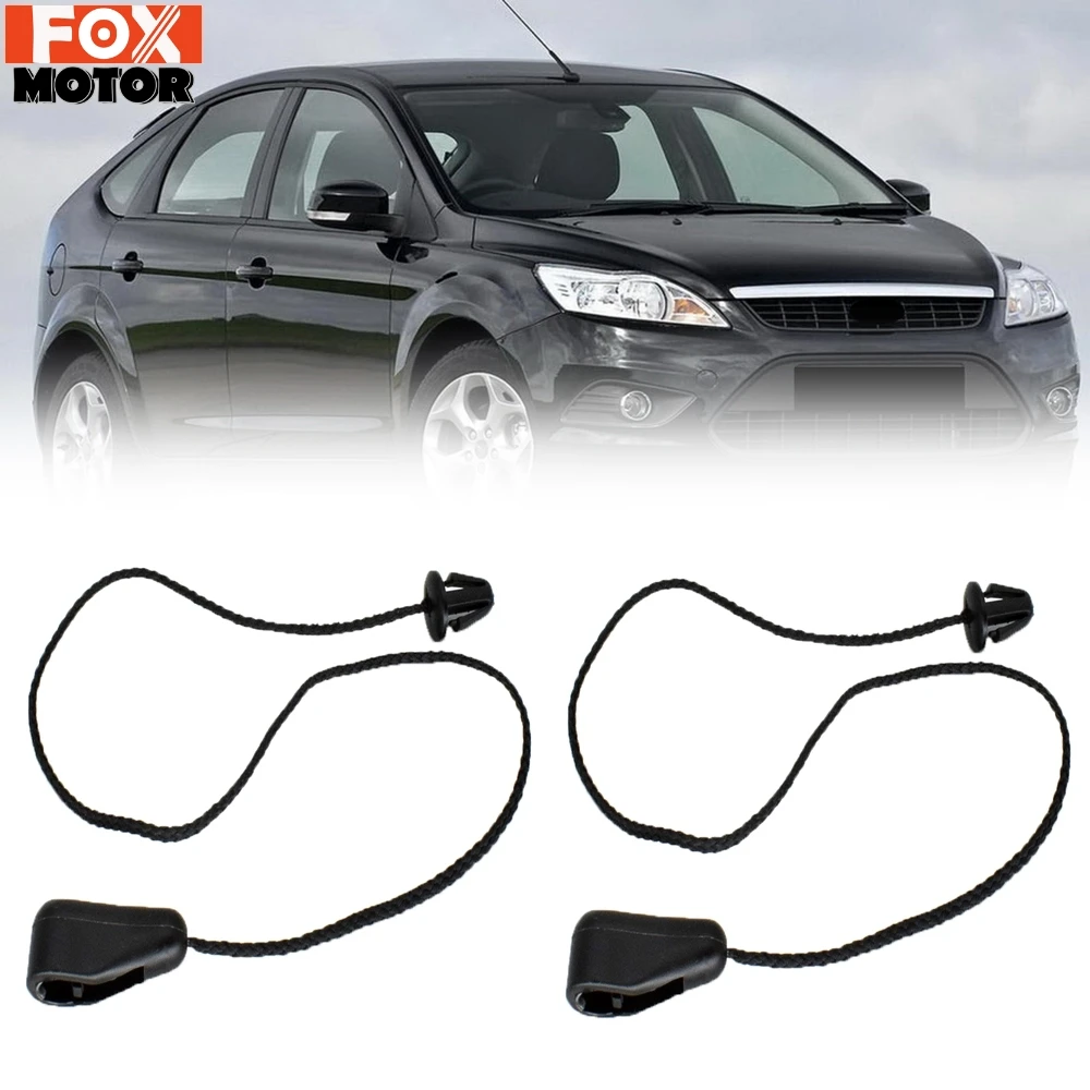 Пара для Ford Focus 2 хэтчбек MK2 2004 2011 задняя полка упаковки багаж внутренняя крышка
