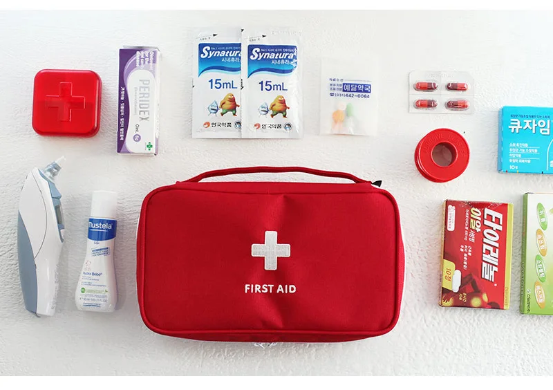 

Portable First Aid Kit Container Home Storage Medicine Box Mini Medical Box Multi-functional Layered Medical Box