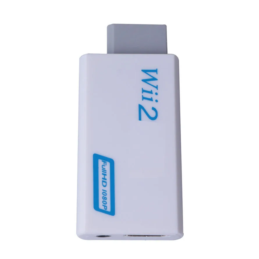 Full HD 1080P для Wii-совместимый адаптер преобразователя Wii 2hdmi-совместимый