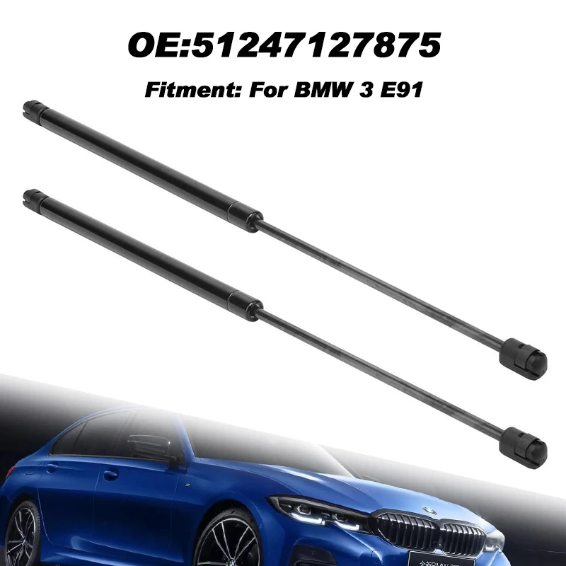 2pcs Car Rear Boot Tailgate Gas Spring Struts For BMW 3 E91 Estate 2005 2006 2007 2008 2009 2010 2011 2012 51247127875 | Автомобили и