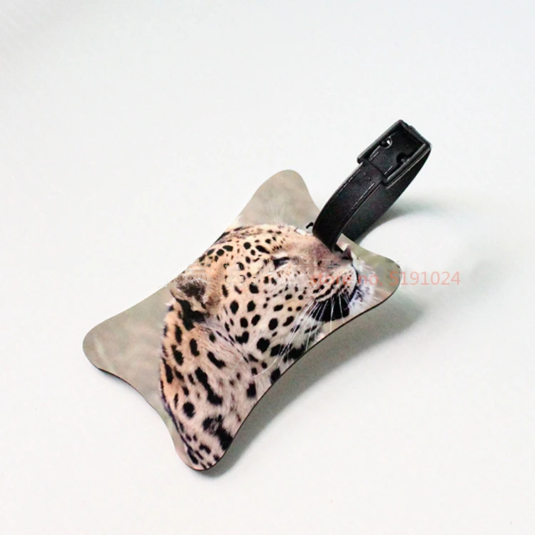 20 шт./лот сублимационные ДВП деревянные бирки для багажа с дырочным отверстием