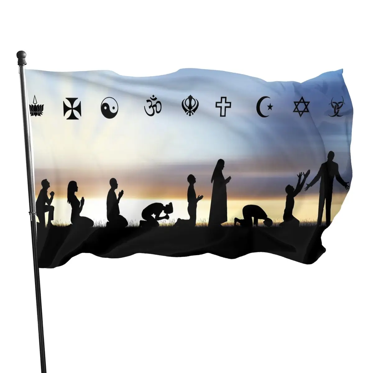 

Флаг декорирует религиозную свободу 90x150 см