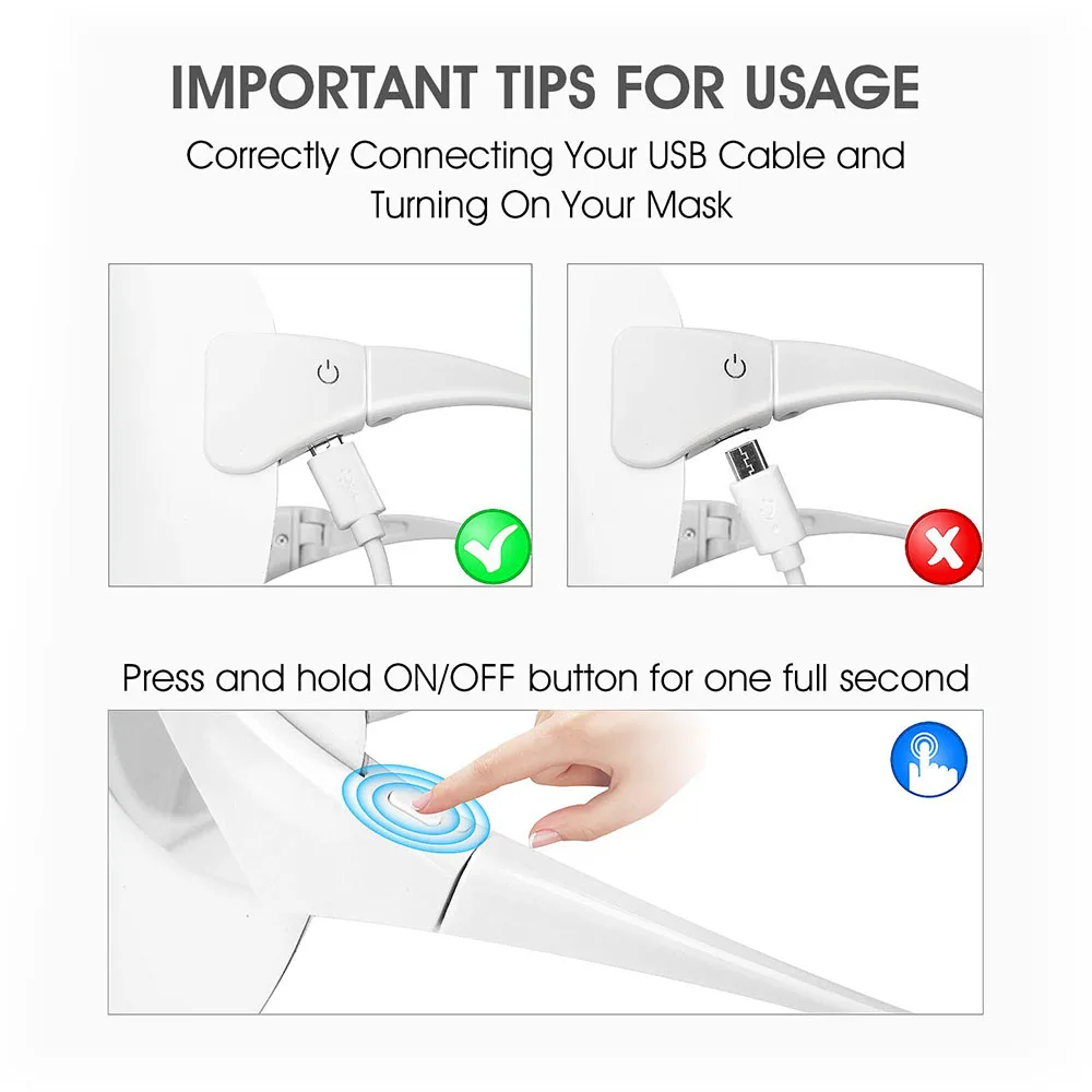 

LED Facial Mask Beauty Photon Light Therapy Pores Shrinking Wrinkles Removal Mask Anti-Aging Anti-Acne Skin Care Beauty Machine
