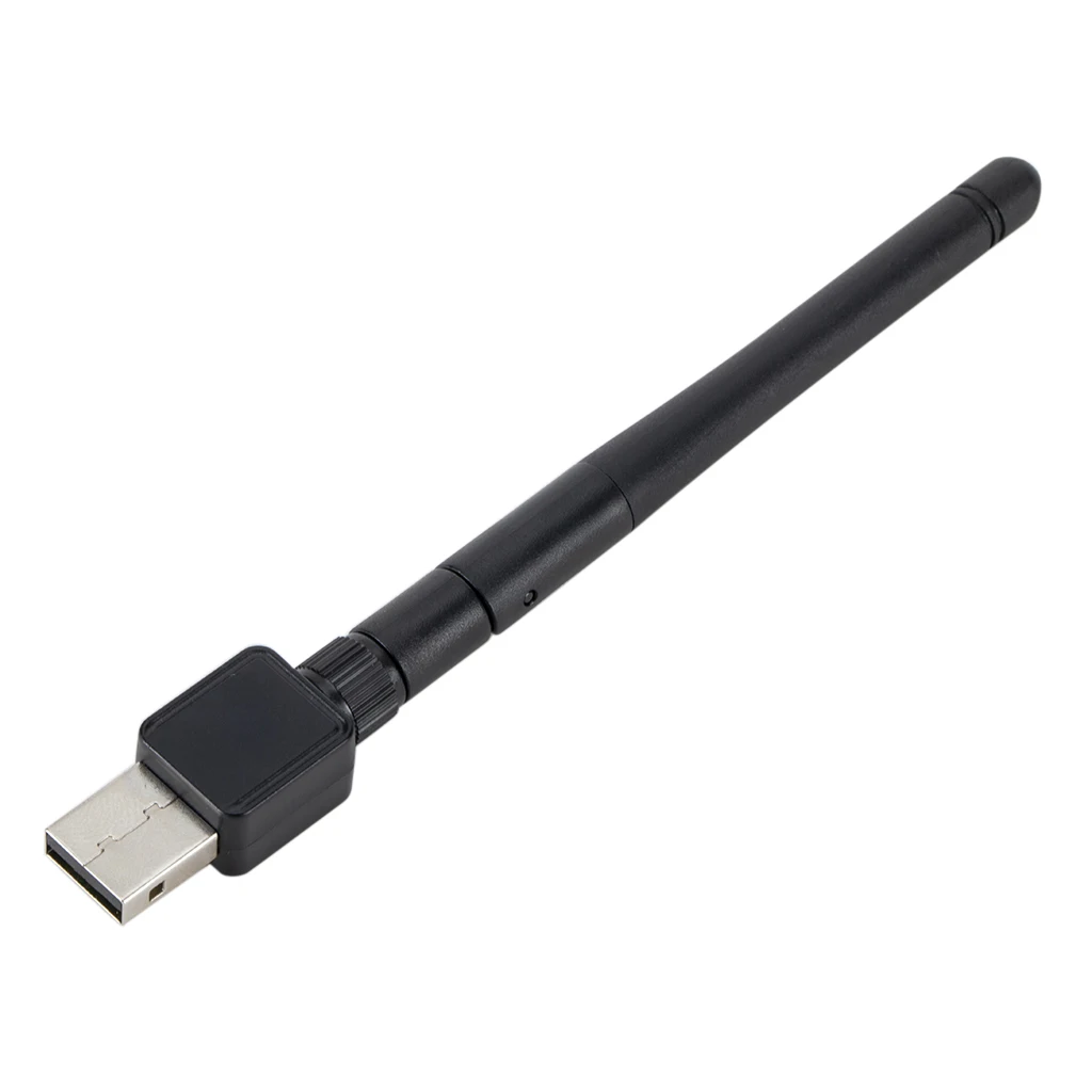 Популярный USB WiFi адаптер 150 Мбит/с 2 дБи мини Сетевая карта ПК антенна приемник 4G