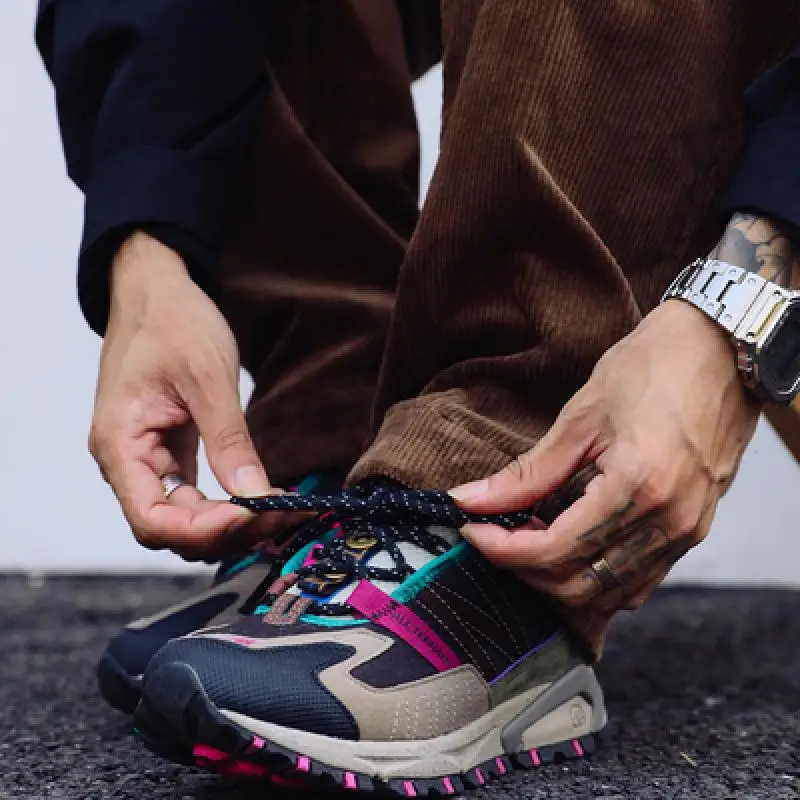 2021 вельветовые повседневные мешковатые штаны Мужская одежда джоггеры Корейская