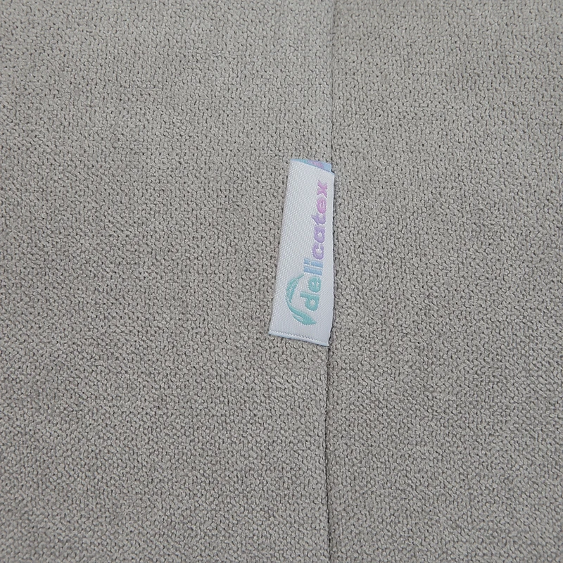 Кресло бескаркасное Порту для гостинной дачи дома Delicatex цвет серый микрошеннил