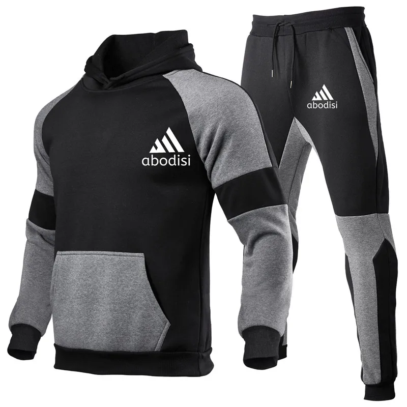 

2021 Brand Pocket Hoodie Comfortable Sports Running Fashion Suit Outdoor Jogging Polyester Cotton Printed Clothing Pullover
