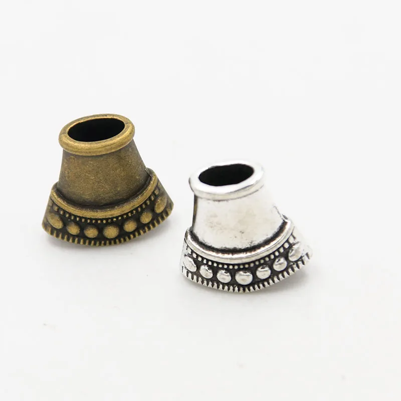 10 шт. 8*15*15 мм два цвета очаровательный цветок держатель Очаровательная полые