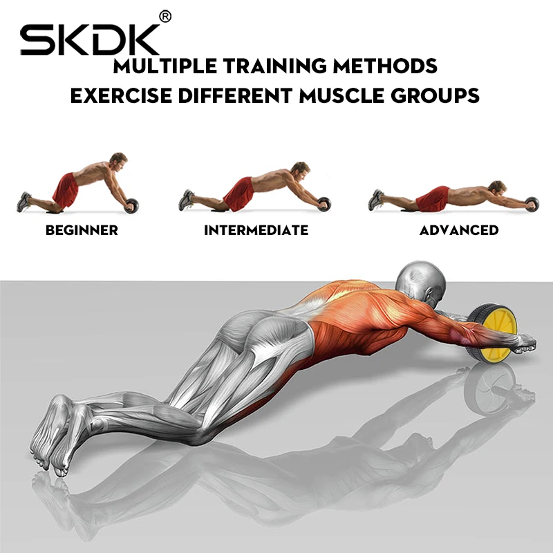 SKDK брюшной тренажер колеса домашний тренажерный зал тренажеры колесо для