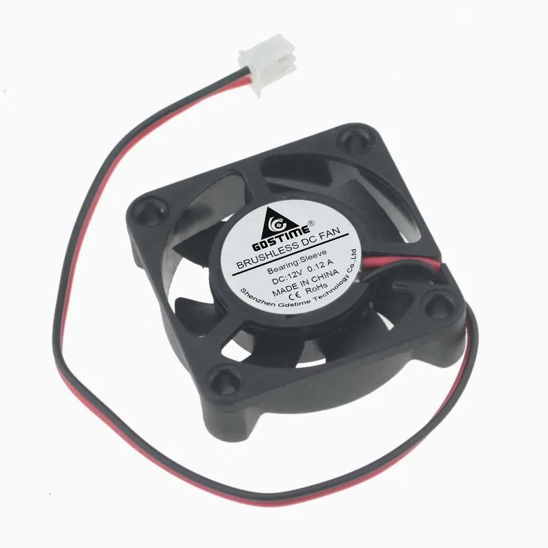 2pcs/lot 40*40*10mm DC5V 12V 24V sleeve bearing 4cm 4010 cooling fan brushless axial | Инструменты