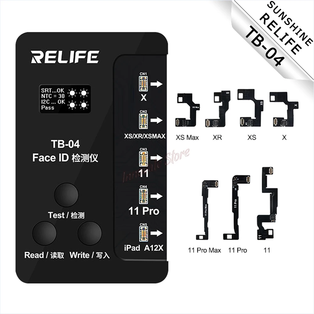 Детектор распознавания лица RELIFE TB-04 для IP 11 Pro Max X XS XR устройство определения