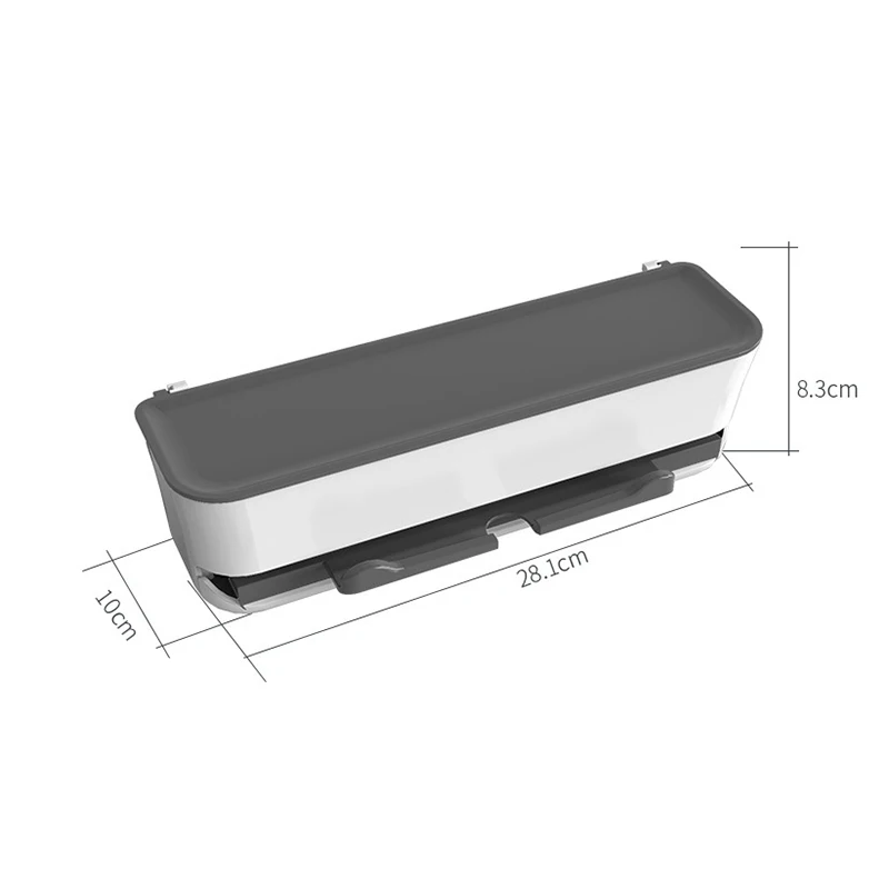 

Wall-Mounted Chopstick Holder Automatic Press Punch-Free Chopstick Box Save Space Dust-Proof Container Kitchen Organizer