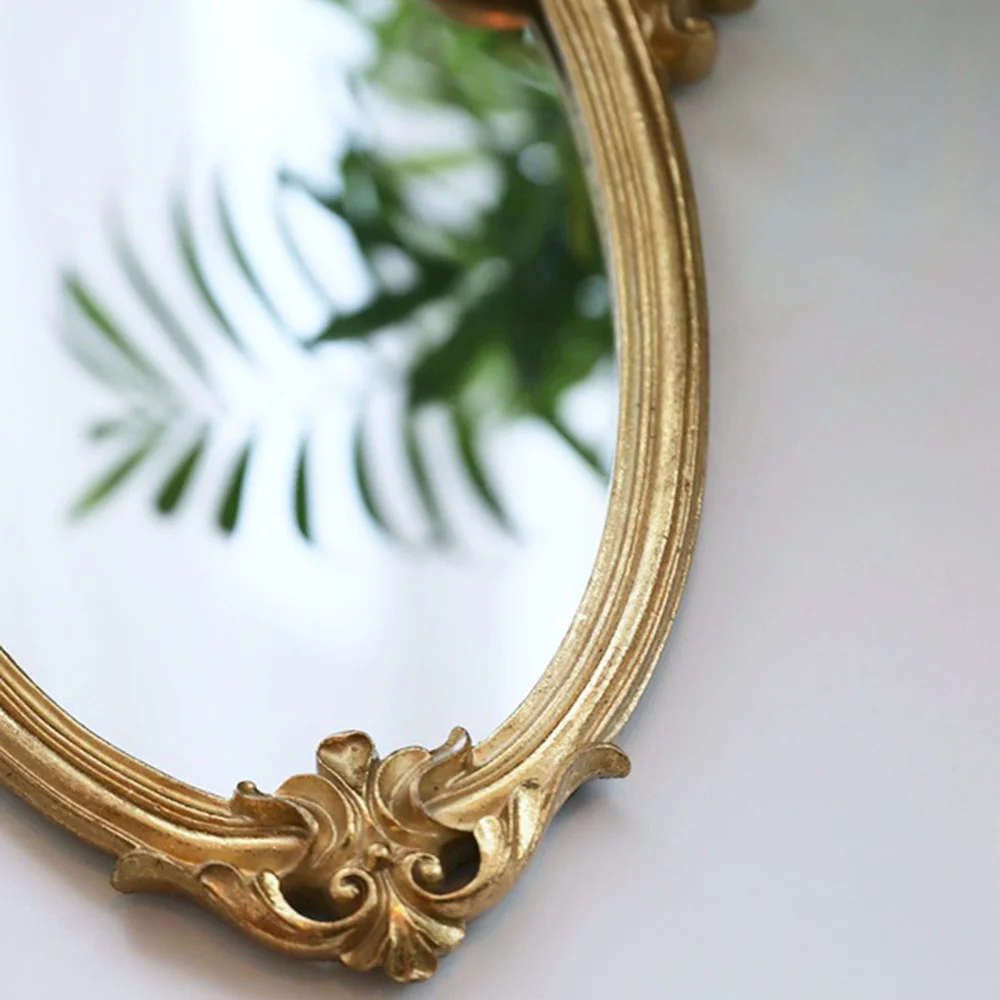 Exquisite Makeup Mirror Hanging Vintage Bathroom Gifts for Woman Lady (Size) | Дом и сад