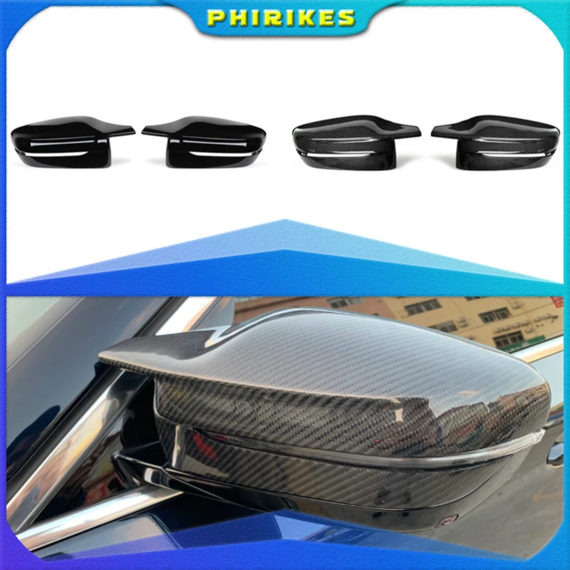 

For BMW 3 5 6 7 8 Series G20 G21 G28 320d 330e 330i G30 G38 GT 6GT G32 G11 G12 G15 G16 Car Side Wing Mirror Cover Rear View Caps