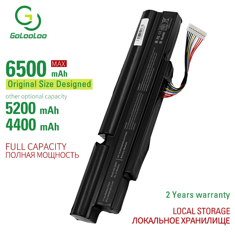 Golooloo 6 ячеек AS11A3E AS11A5E, новый Аккумулятор для ноутбука Acer Aspire TimelineX 4830TG 5830T 3830TG 4830T 5830TG 3830T 3INR18/65-2