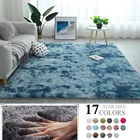 Плотные ковры для гостиной, мягкие, Нескользящие, плюшевые, пушистый напольный, коврики для ванной, декоративные, бархатные, детские, игровые коврики