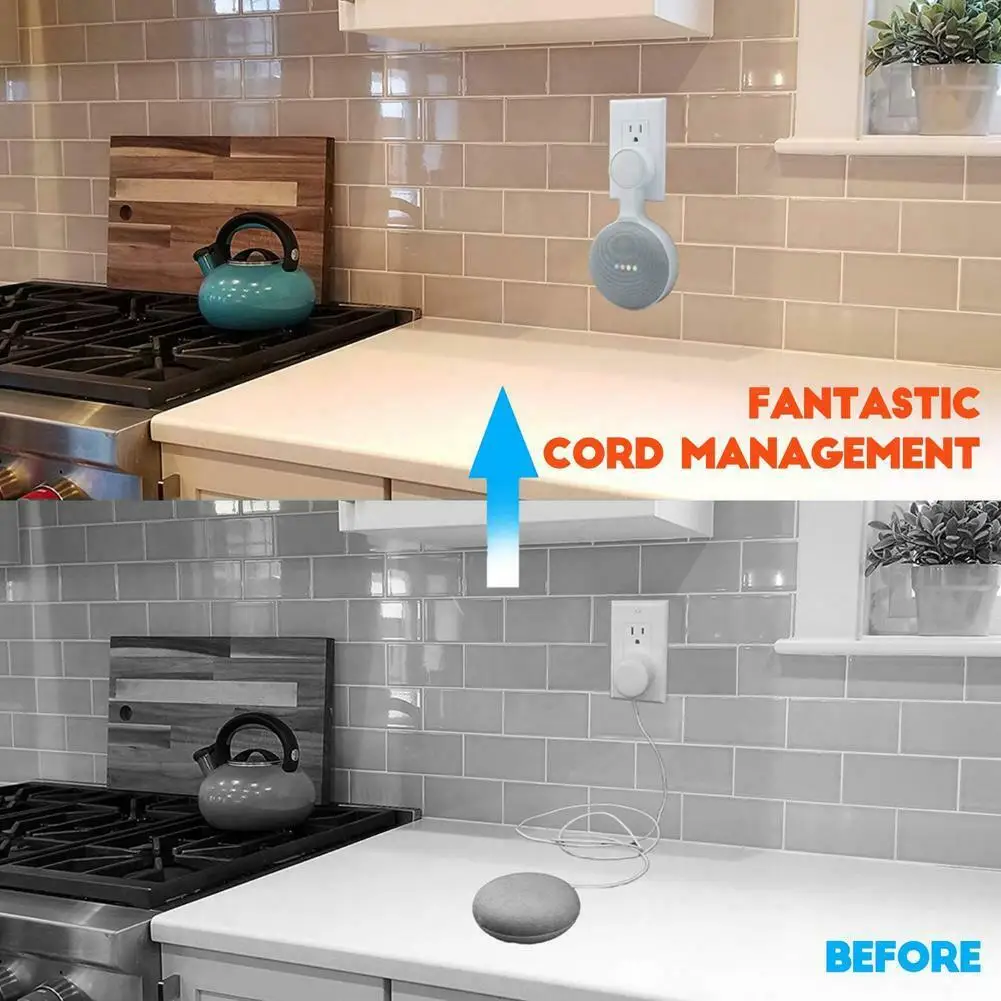 Подставка для вешалки настенное крепление Google Home мини голосовые помощники