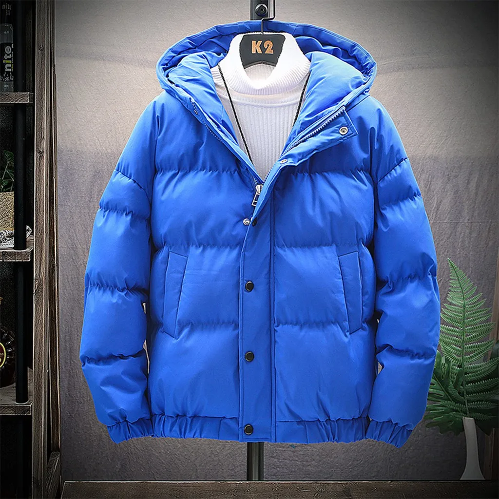 SAGACE яркие цвета 2020 горячая Распродажа модная зимняя мужская куртка с капюшоном