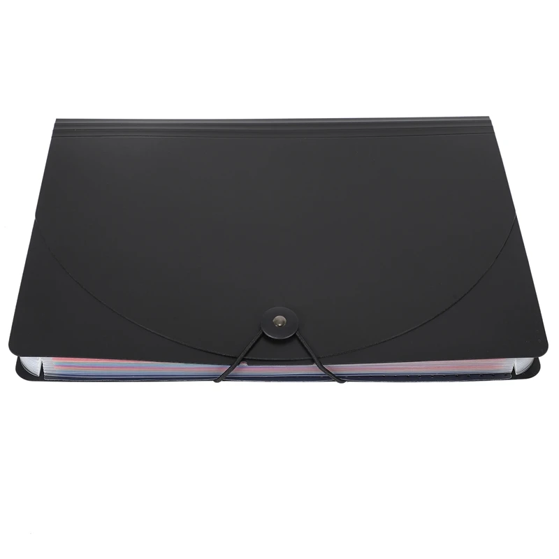 

Expanding File Folder A4 Letter Size Document Holder with 12 Pockets & 13 Pockets Expanding File Folder