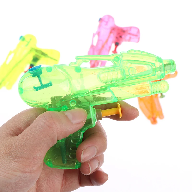 Minipistola de agua transparente para exteriores, pistola de agua para playa, port&aacute;til, juguetes de playa para ni&ntilde;os, juegos de verano-2