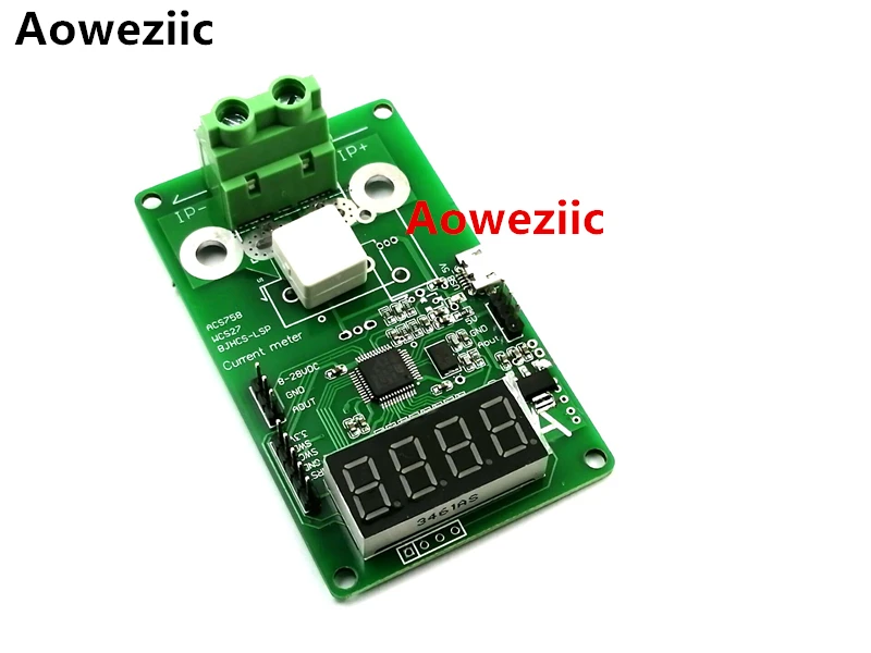 WCS2702 DC 0-2A измеритель тока Аналоговый сигнал Выход подходит для разработки USB