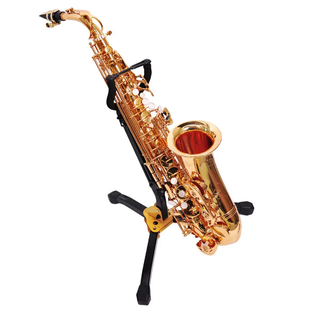 Портативный складной тенор саксофонная стойка Alto Sax металлический напольный штатив держатель Деревянный Духовой инструмент Аксессуары
