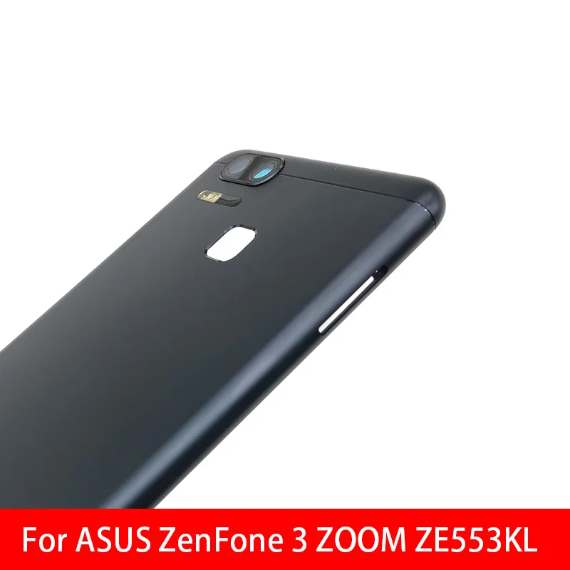 Новая задняя крышка батарейный чехол для ASUS Zenfone 3 Zoom ZE553KL корпус с боковой кнопкой